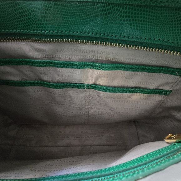 Ralph Lauren Leather Purse - Kelly Green - OS - Picture 5 of 10